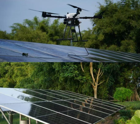 سعر جيد طائرة بدون طيار عالية الجهد لتنظيف نوافذ الجدران في المباني العالية الانترنت